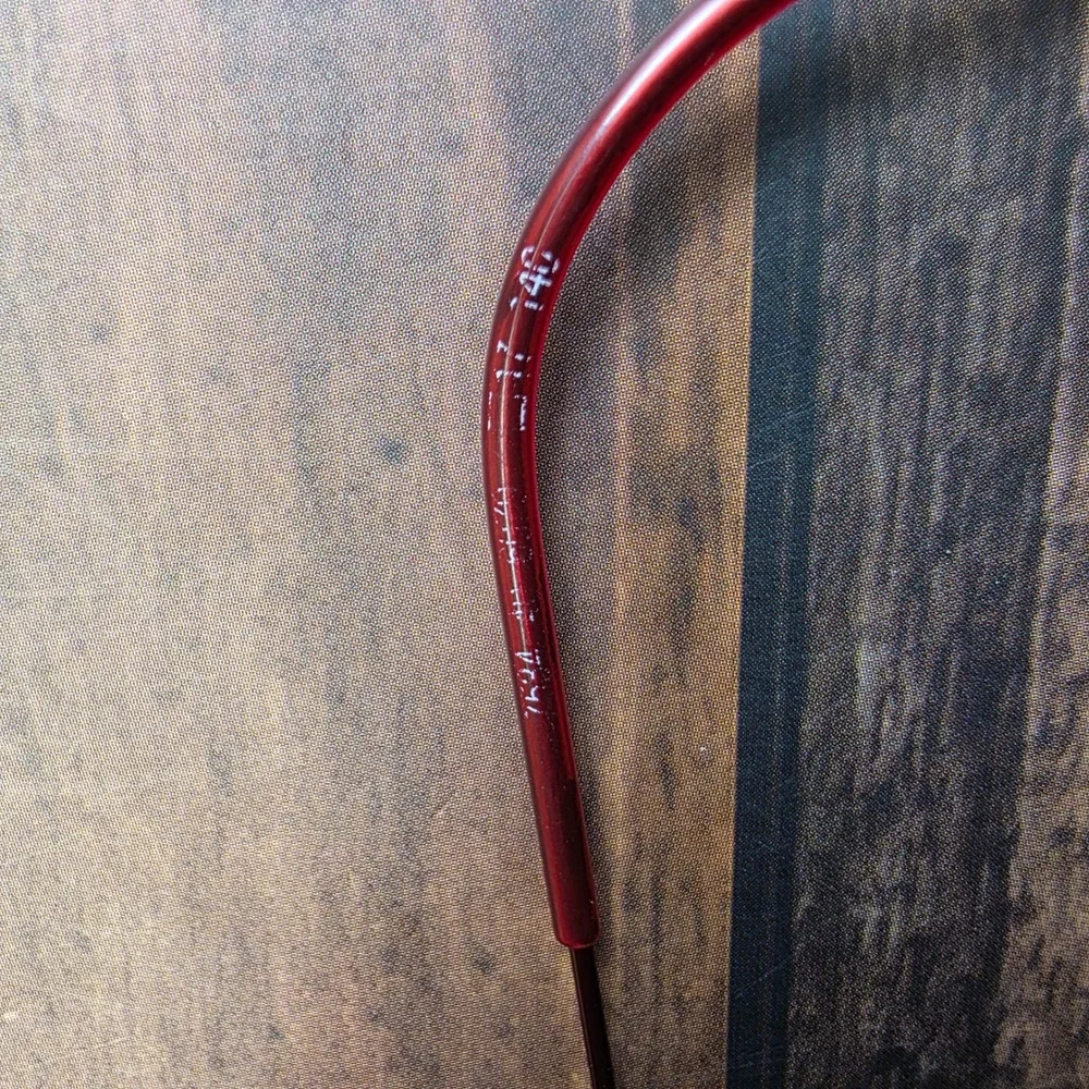 Silhouette Titan Rimless Eyeglasses Burgundy Red 7534 40 6079‎ Austria 17 140